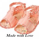 Gymboree MADE WITH LOVE sandals size 03 NWT
