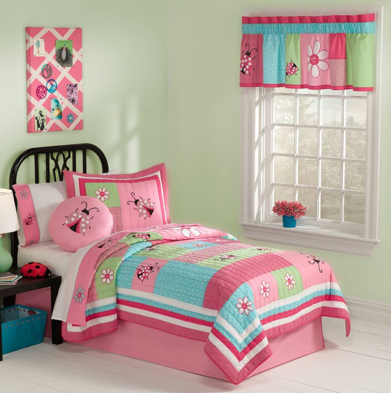 Girls bedding