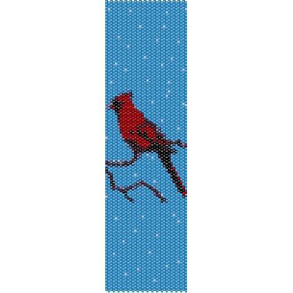 Columns For Sale >> RED CARDINAL - LOOM beading pattern for cuff bracelet SALE HALF PRICE OFF Columns For Sale >> RED CARDINAL - LOOM beading pattern for cuff bracelet SALE HALF PRICE OFF