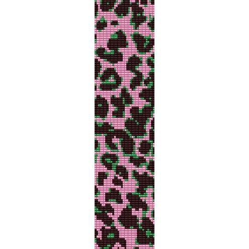 leopard pattern for beading loom