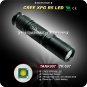 1PC TANK007 TK507 LED Flashlight Cree XPG R5 LED 5 Mode Waterproof Hand Flashlight