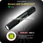 HM-01 HA-II OSRAM 100-Lumen LED Flashlight - Red (1*AAA) Camping Hiking Mini Torch