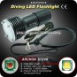 Diving Flashlight ARCHON D32VR CREE XM-L U2 + XP-E N3 LED Most Powerful Torch
