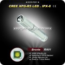 R5 80LM 3-Mode LED White Light Keychain Flashlight (1 x AAA) Mini Camping Hiking Torch