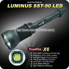 TrustFire 2300 Lumens LED Flashlight Torch + 3 pcs Protected 18650 Battery + AC Battery charger