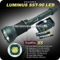 TrustFire 2300 Lumens LED Flashlight Torch + 3 pcs Protected 18650 Battery + AC Battery charger