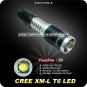 1PC TrustFire Z8 CREE XM-L XML T6 LED 1000Lm Zoomable Flashlight Torch