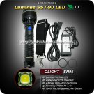 Olight SR95 Intimidator SST-90 Ultimate Throw Rechargeable LED Flashlight Searchlight 2000 Lumens