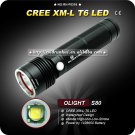 1SET Flashlight OLIGHT S80 Cree XML T6 LED Waterproof Camping Hiking torch