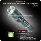 1PC Klarus RS11 Cree XM-L U2 4-Mode LED Waterproof Outdoor 1x 18650 Flashlight
