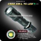 1PC KLARUS XT10 Tactical Flashlight 4 Mode CREE XM-L XML T6 LED Flashlight