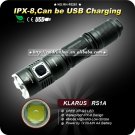 1PC KLARUS RS1A Flashlight Cree XP-G2 LED 4 Mode By 1 x AA Battery Waterproof