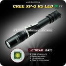 1PC JETBeam BA20 Cree R5 EDC Flashlight 2 X AA 270 Lumens Waterproof IPX8 Professional