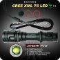 1PC JETBEAM PC25 Flashlight 5 Mode 400 Lumens CREE XM-L XML T6 LED Flashlight