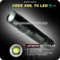 1PC Flashlight JETBeam ST CYCLER CREE XM-L T6 LED Flashlight 18650 Waterproof IPX-8