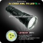 1PC JETBEAM RRT3 T6 LED Rapid Response Control Military Tactical Aluminum HA III IPX-8 LED