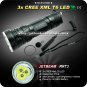 1PC JETBEAM RRT3 T6 LED Rapid Response Control Military Tactical Aluminum HA III IPX-8 LED