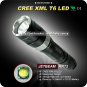 1PC JETBeam RRT2 4-mode CREE XM-L T6 460lm Tactical LED Flashlight Power By 1x18650