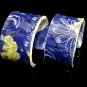 Fashion gift hand-painted blue and white leather bracelet adjustment free shipping -zp001