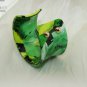 Fashion classic hand-painted leather green red bracelet adjustable free shipping -zp011