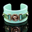 Fashion beautifully painted rivets bracelet inlaid picture can be adjusted free shipping -zp017