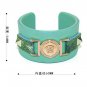 Fashion beautifully painted rivets bracelet inlaid picture can be adjusted free shipping -zp017