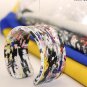 Fashion beautifully painted leather bracelet colorful bracelet elastic adjustable free shipping