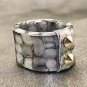 Fashion beautifully painted gray snake leather bracelet mosquito elastic adjustable free shipping