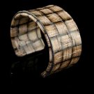 Exquisite decorative painting bamboo elastic adjustable leather bracelet free shipping -zp029