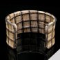 Exquisite decorative painting bamboo elastic adjustable leather bracelet free shipping -zp029