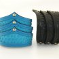 Star wide leather bracelet fashion exquisite hand painted with gift free shipping -zp034