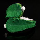 Sheepskin fashion bracelet female models painted leaf decoration trend strap gift free shipping