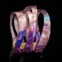Star fashion leather bracelet painted the color of the most beautiful gift free shipping -zp039