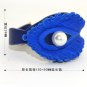 Fashion leather bracelet Phoenix feather painted blue beautiful gift free shipping -zp043