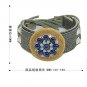 Original unique and stylish elegance upscale decorative leather bracelet free shipping -zp079
