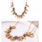 Exquisite fashion rivet punk retro sweater chain necklace short paragraph -sp002
