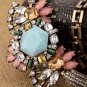 Exaggerated fashion exquisite vintage crystal necklace wedding necklace flowers -sp009