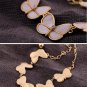 Fashion exquisite natural shell mosaic butterfly necklace wedding necklace -sp012