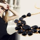 Fashion exquisite inlaid solid color sweater chain necklace short paragraph -sp013