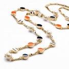 Summer holiday gifts stylish simplicity wild small pendant necklace sweater chain -sp018