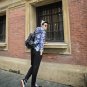 Autumn holiday gift Slim hooded jacket male fashion plus fertilizer XL students NY001