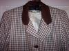 Womans LOT Houndstooth Blazer 8 Cream Pleat Skirt 10