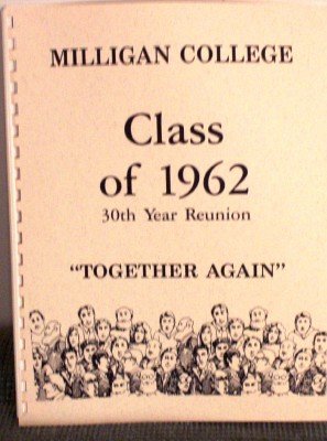 FREE SHIP Milligan College Class of 1962 30th Reunion Bio Booklet