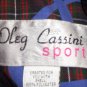 Vintage OC Oleg Cassini Jacket WindBreaker Navy PS