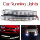 Car Daytime Running Light 8 LED DRL Daylight Kit Super White 12V DC