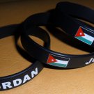 Jordan Country Flag Silicone Rubber Bracelet Sport Unisex Fashion Multi Color Wristband