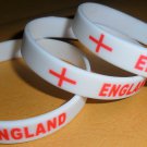 England Country Flag Silicone Rubber Bracelet Sport Unisex Fashion Multi Color Wristband
