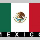 2 Temporary Skin Mexico Country Flag Tattoo Sticker Party Favors Tattoos Stickers