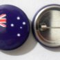 Australia National Country Flag Button Badge Lapel Pin Tin Plate 30 mm Diameter