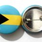 Bahamas National Country Flag Button Badge Lapel Pin Tin Plate 30 mm Diameter